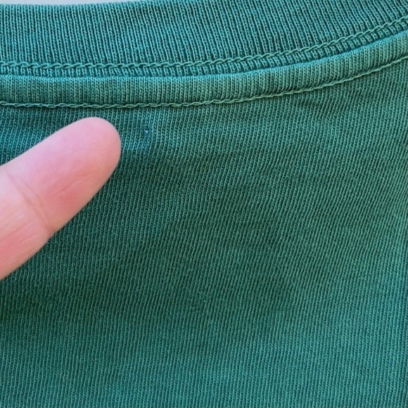 Lucky Brand mens size medium Jeep Wrangler hunter green short sleeve tee - Picture 8 of 8